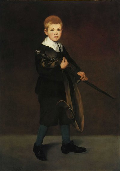 Boy with a Sword by Édouard Manet